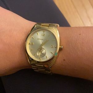 Michael Kors gold watch